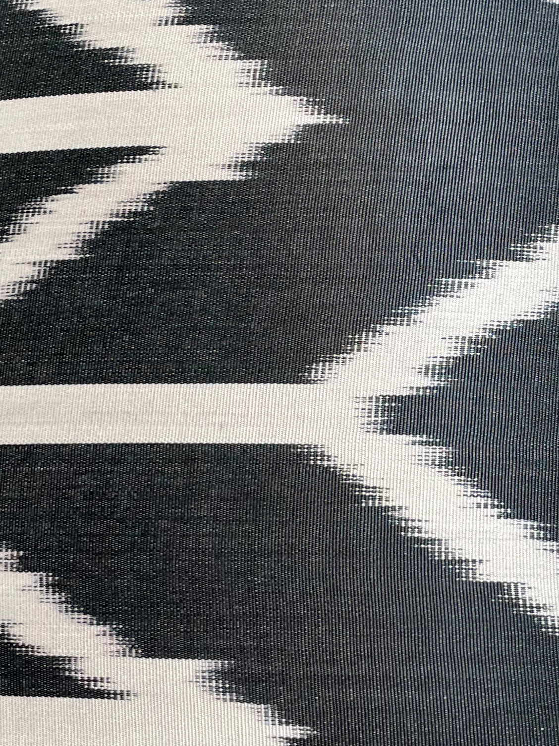 Black Arrow Silk Ikat