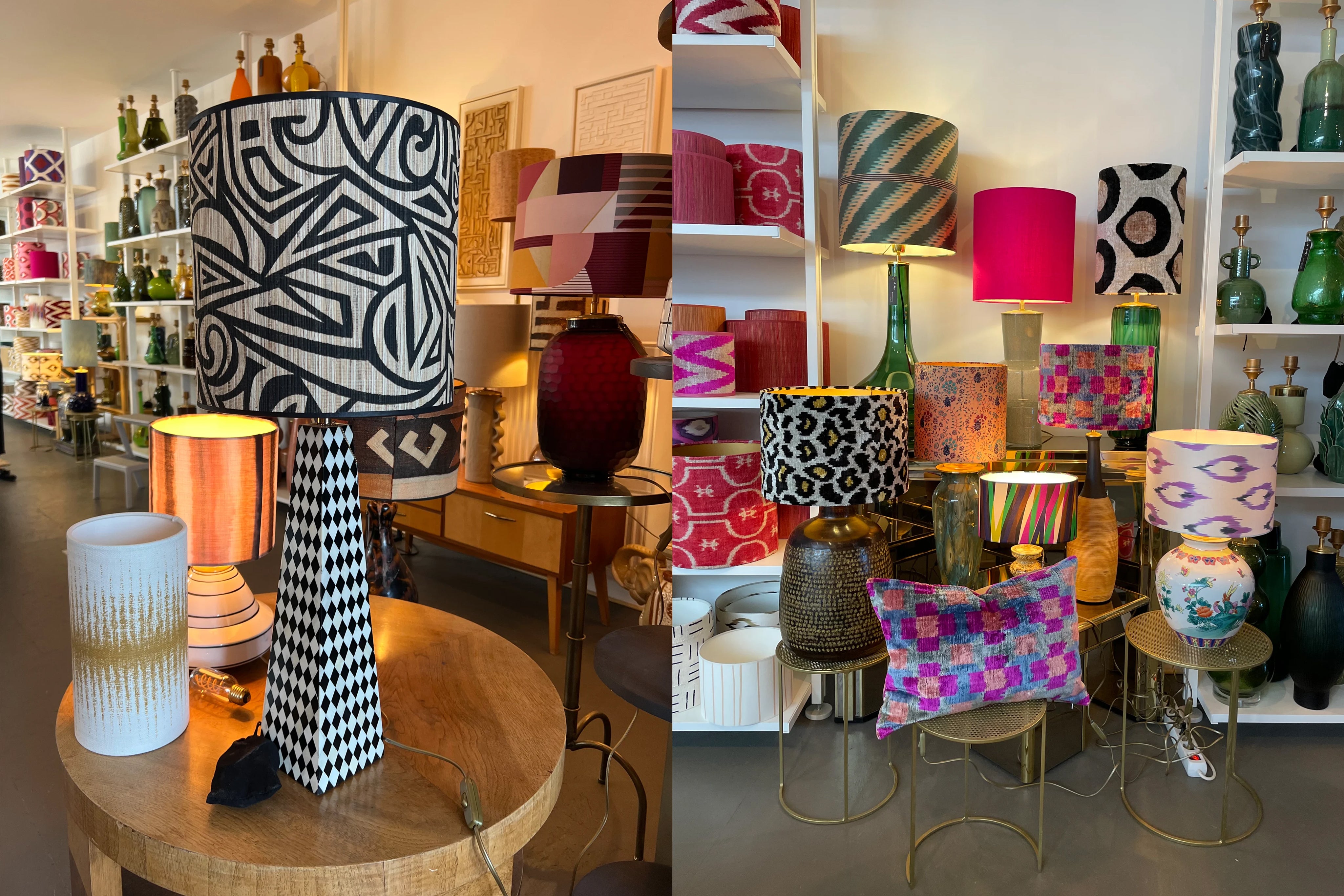 Custom and Handmade lamps by Madame Garage