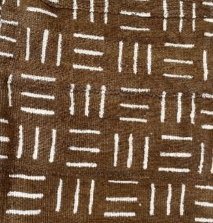 Bogolan Muddy Brown Stripes