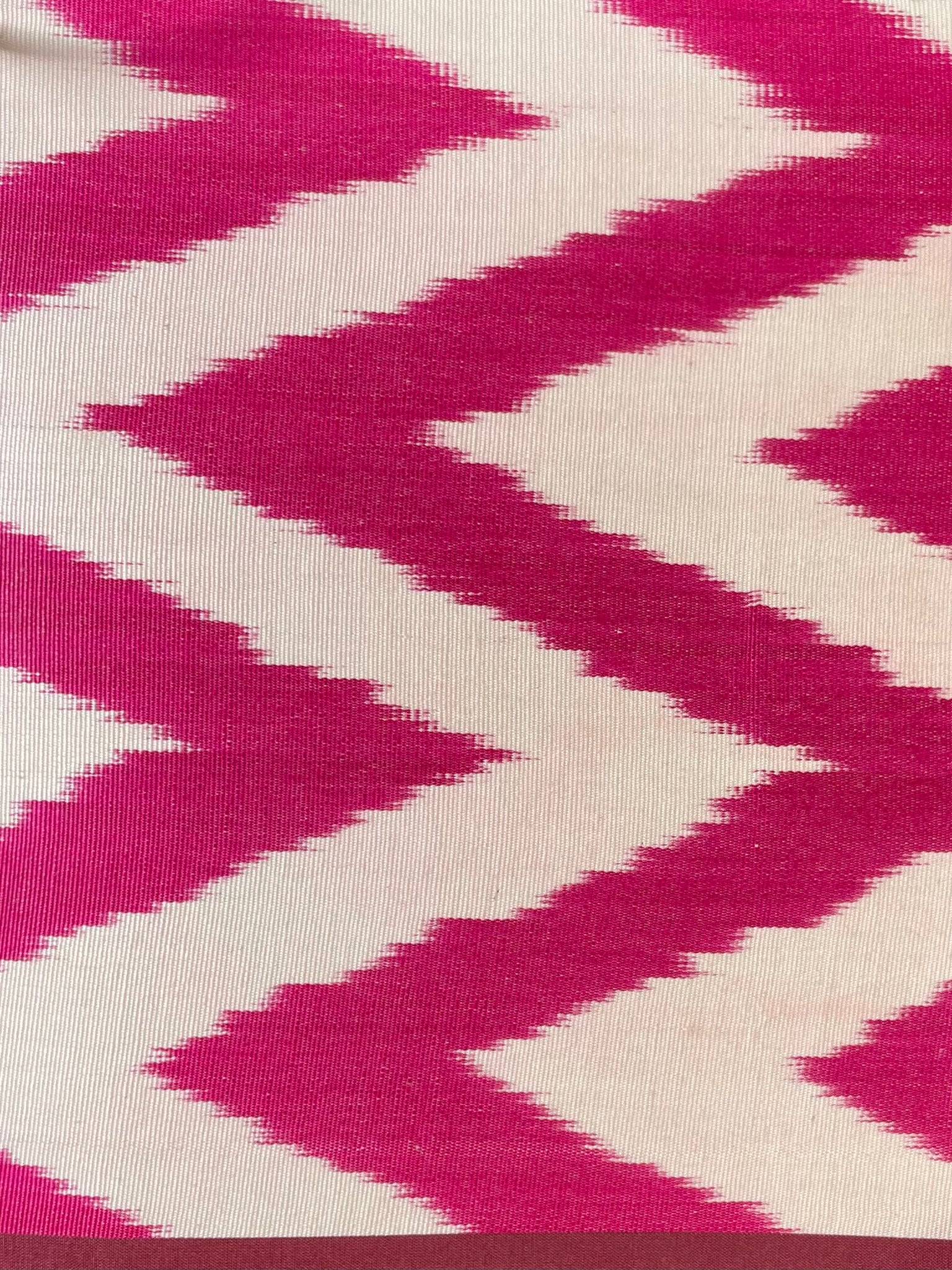 Fuchsia Pink Zigzag | Wall Light