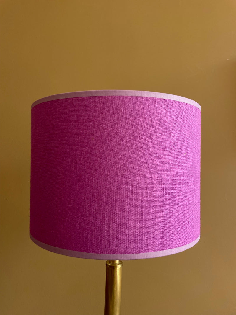 indische bourette magenta seide