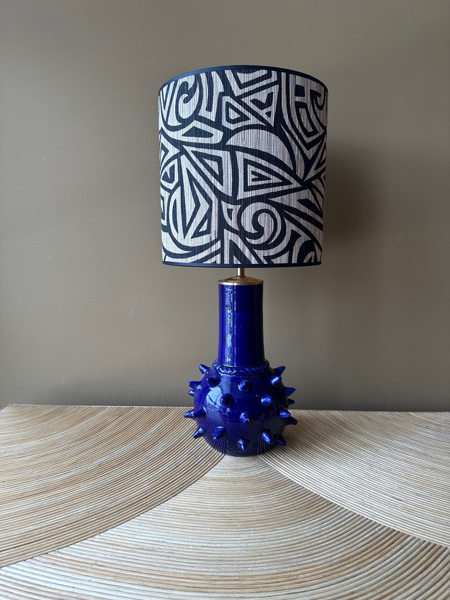 marrakech blue low spikes_coco modern print