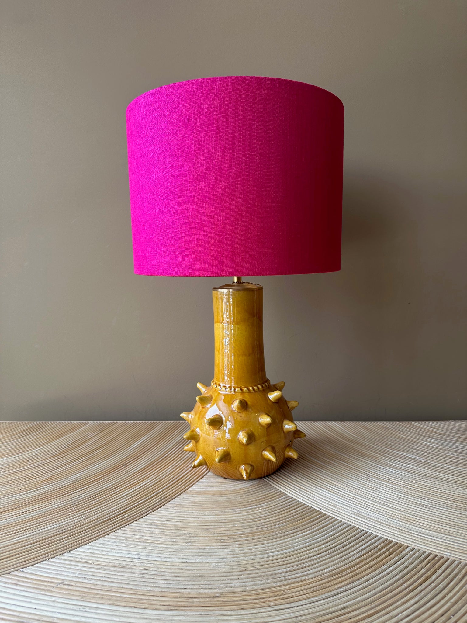 marrakech yellow low spikes_ashoka silk fuchsia