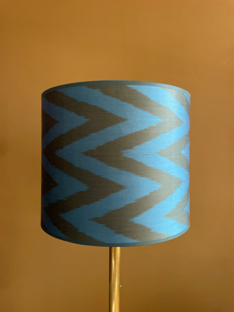 Sky Blue Zigzag