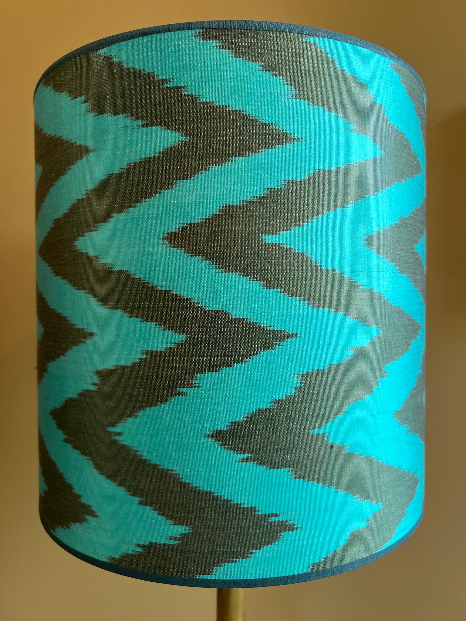 turquoise grey zigzag