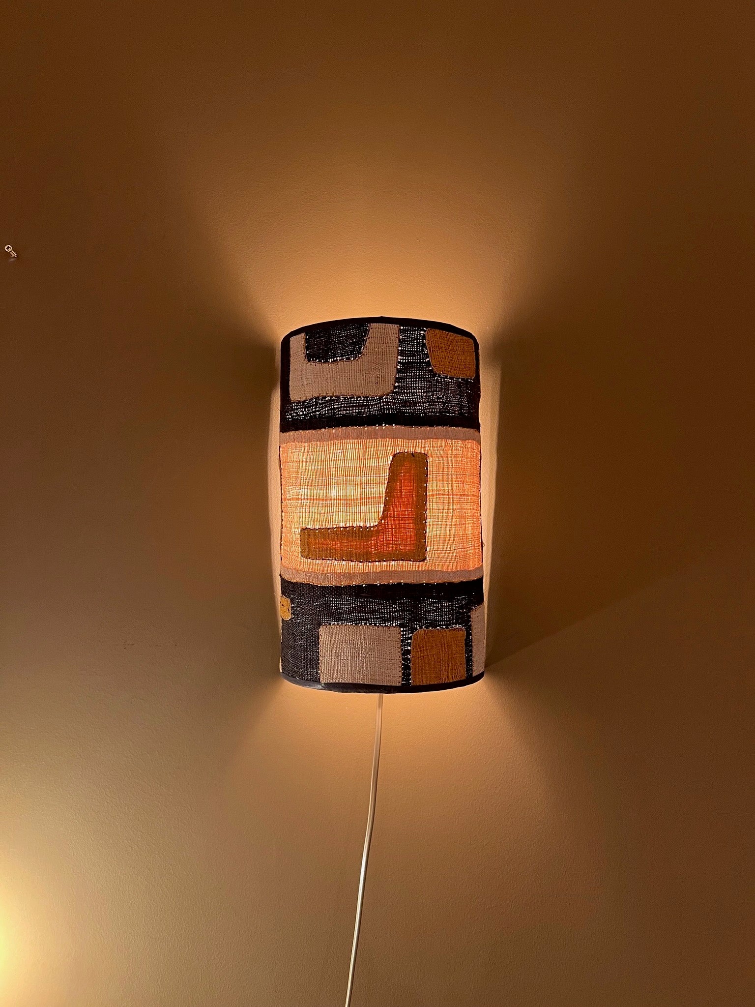 Kuba Traditional Pattern | Wall Light