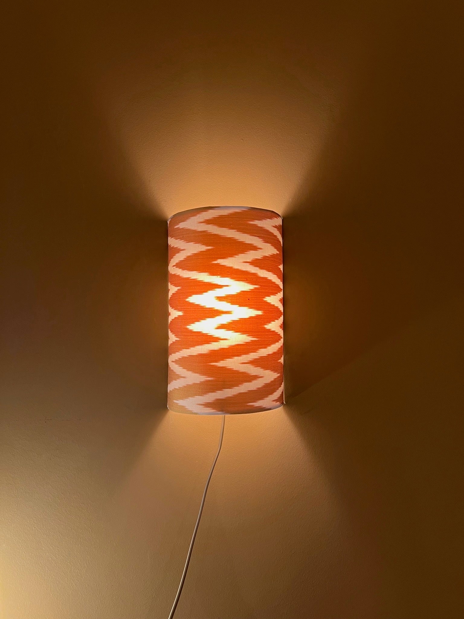 Yellow Zigzag | Wall Light