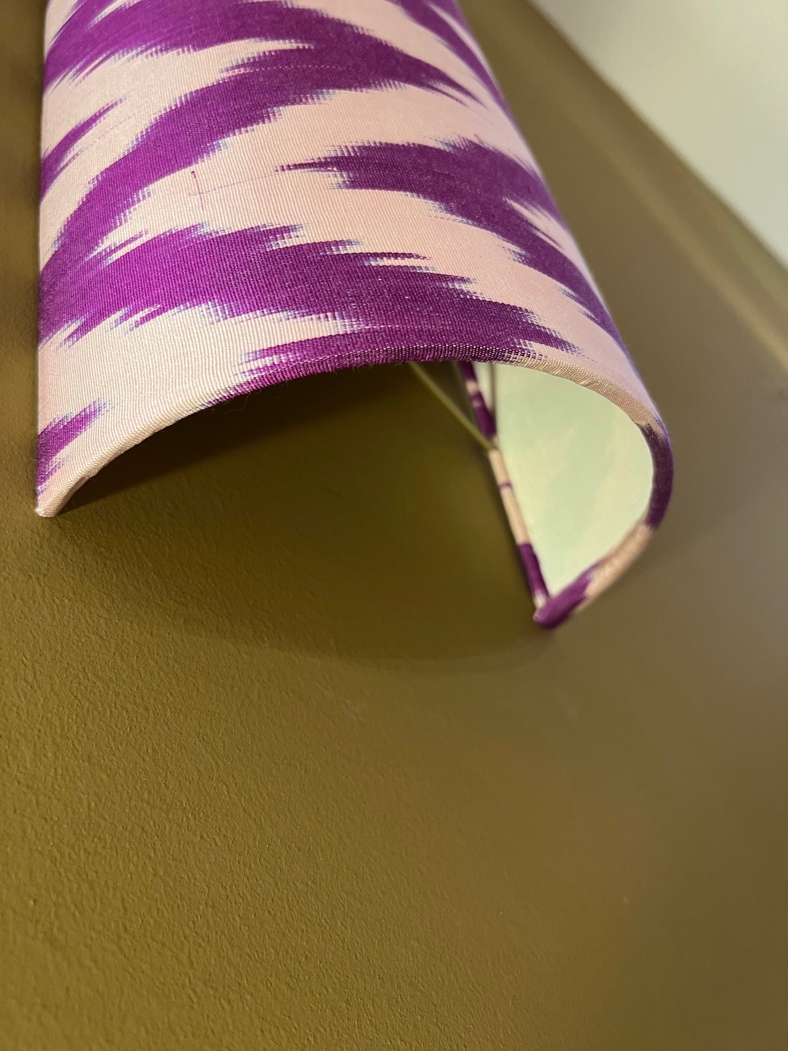 Purple Pink Zigzag | Wall Light